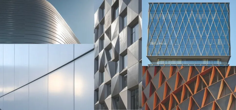 Binalar için Farklı Cephe Türleri | Mekpan Panel