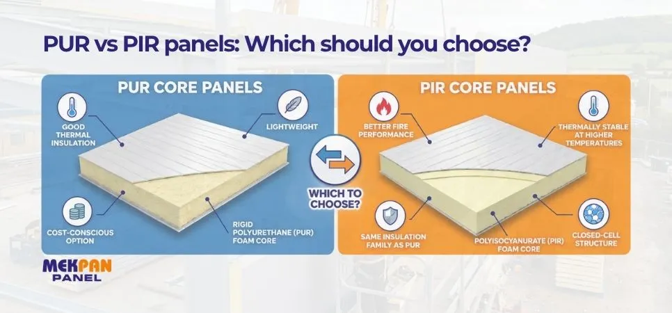 PUR vs PIR panels in Istanbul