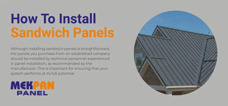 Sandwich Panels Installation Turkey