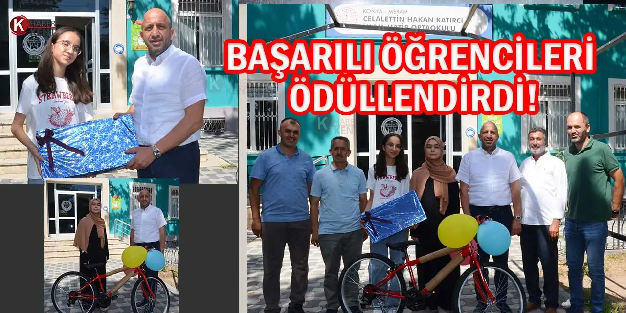 Mekpan Panel LGS'de Okullarında İlk 3.2e Giren Öğrencileri Ödüllendirdi